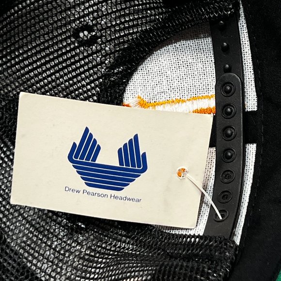 Drew Pearson Vintage Pittsburgh Pirates Baseball MLB Snapback Hat Black New Mesh - Picture 10 of 10